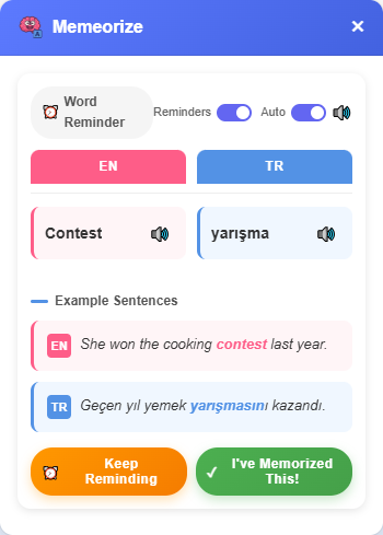 MemeOrize Extension Demo